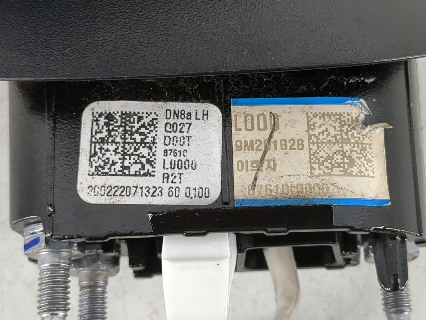 2020-2022 Hyundai Sonata Side Mirror Replacement Driver Left View Door Mirror P/N:9M201B2B Fits Fits 2020 2021 2022 OEM Used