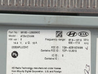 2020 Hyundai Sonata Radio AM FM Cd Player Receiver Replacement P/N:96160-L0500NVC Fits OEM Used Auto Parts - Oemusedautopart