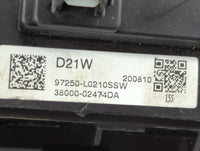 2020-2023 Hyundai Sonata Climate Control Module Temperature AC/Heater Replacement P/N:97250-L0210SSW Fits Fits 2020 2021 202
