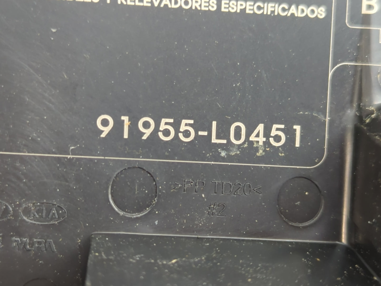 Hyundai Sonata Fusebox Fuse Box Relay Module Tipm 91955-l0451 - Oemusedautoparts1.com