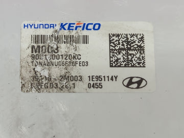 2020-2021 Hyundai Sonata PCM Engine Control Computer ECU ECM PCU OEM P/N:39110-2M003 9021300120KC Fits Fits 2020 2021 OEM Used Auto Parts
