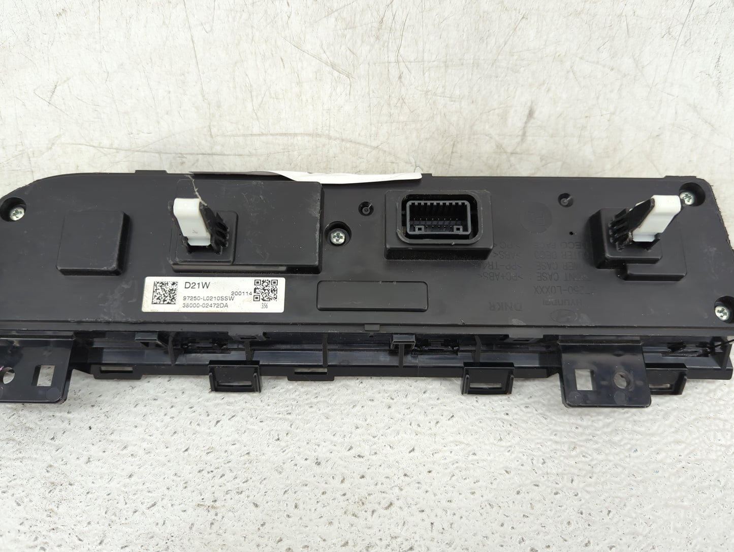 2020-2023 Hyundai Sonata Climate Control Module Temperature AC/Heater Replacement P/N:97250-L0210SSW Fits Fits 2020 2021 202