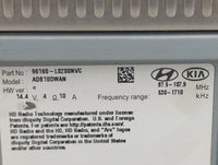 2020-2023 Hyundai Sonata Radio AM FM Cd Player Receiver Replacement P/N:96160-L0200NVC ADB10DWAN Fits Fits 2020 2021 2022 20