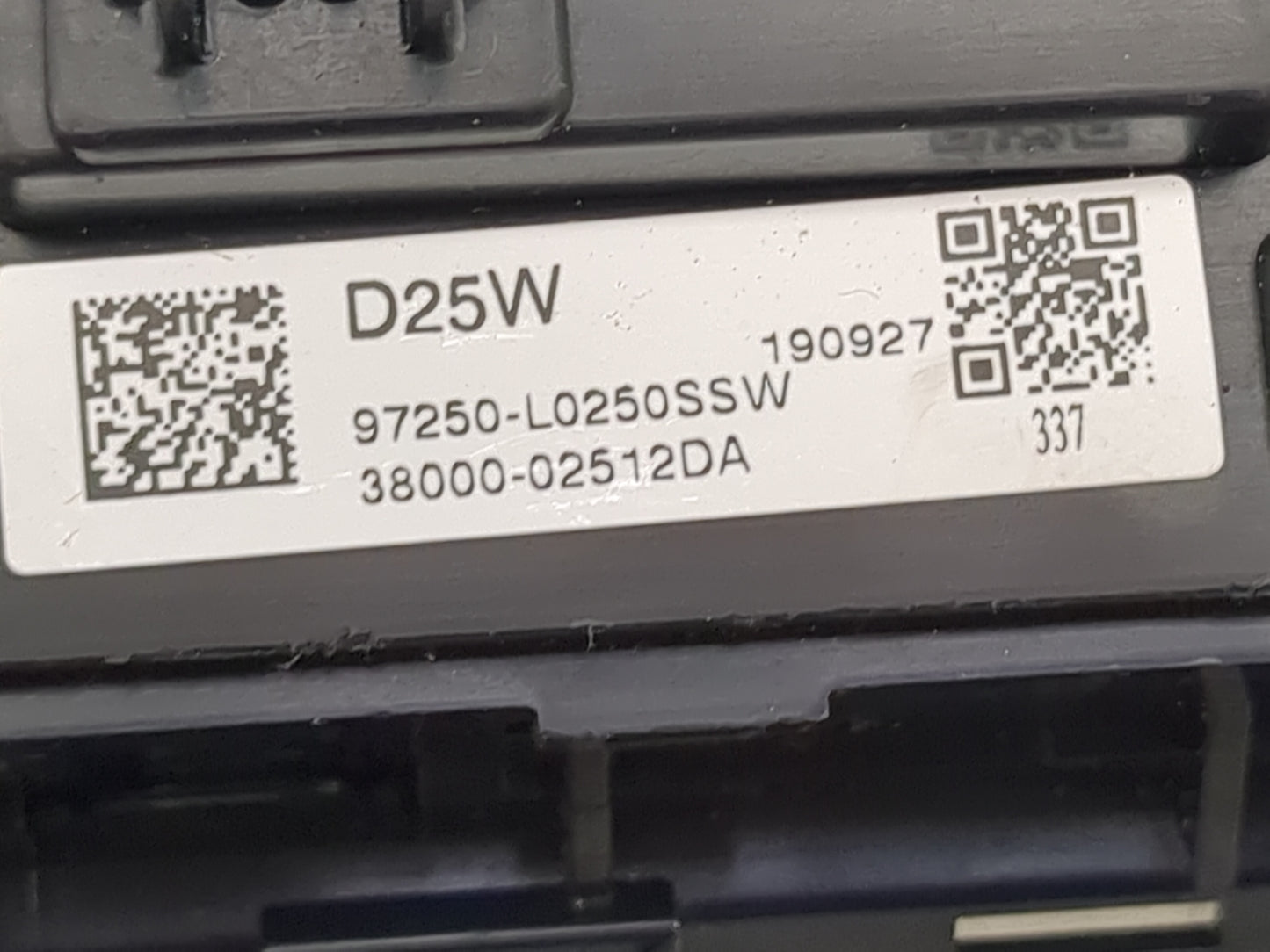 2020-2023 Hyundai Sonata Climate Control Module Temperature AC/Heater Replacement P/N:97250-L0250SSW 38000-02512DA Fits OEM 