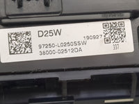 2020-2023 Hyundai Sonata Climate Control Module Temperature AC/Heater Replacement P/N:97250-L0250SSW 38000-02512DA Fits OEM 