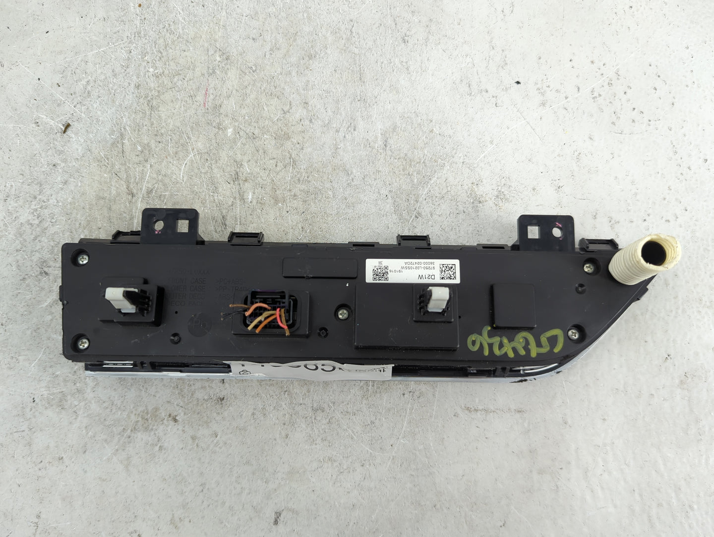 2020-2023 Hyundai Sonata Climate Control Module Temperature AC/Heater Replacement P/N:97250-L0210SSW 38000-02472DA Fits OEM 