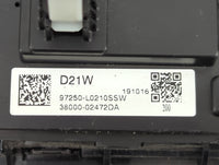 2020-2023 Hyundai Sonata Climate Control Module Temperature AC/Heater Replacement P/N:97250-L0210SSW 38000-02472DA Fits OEM 