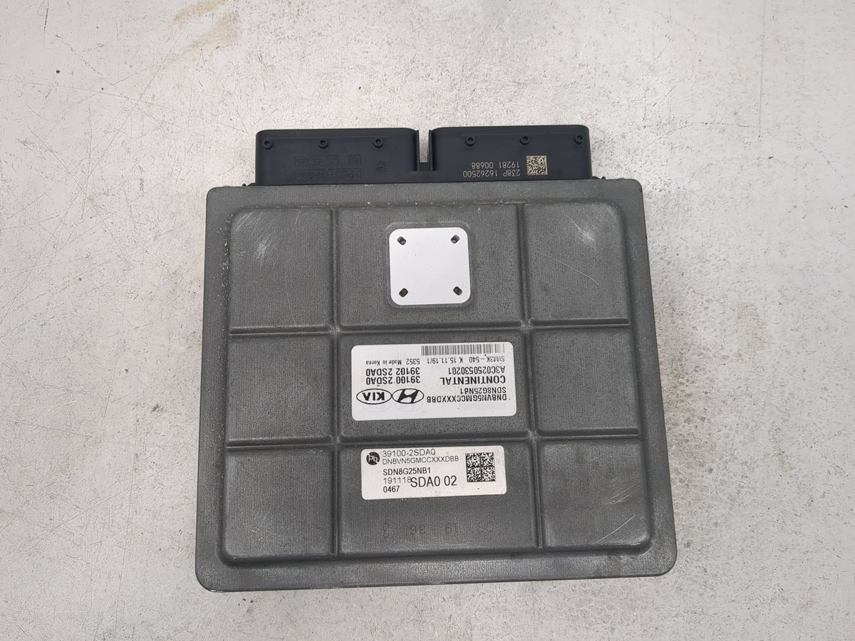 2020-2021 Hyundai Sonata PCM Engine Control Computer ECU ECM PCU OEM P/N:39100-2SDA0 39102-2SDA0, SDN8G25NB1 Fits Fits 2020 