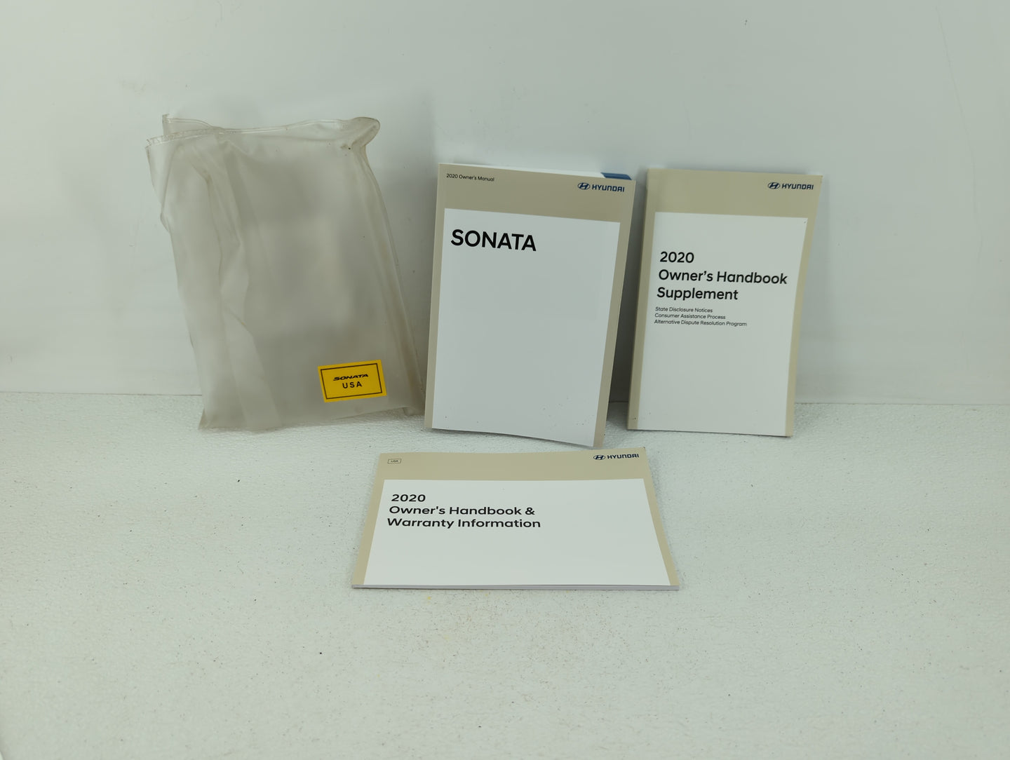 2020 Hyundai Sonata Owners Manual Book Guide OEM Used Auto Parts - Oemusedautoparts1.com