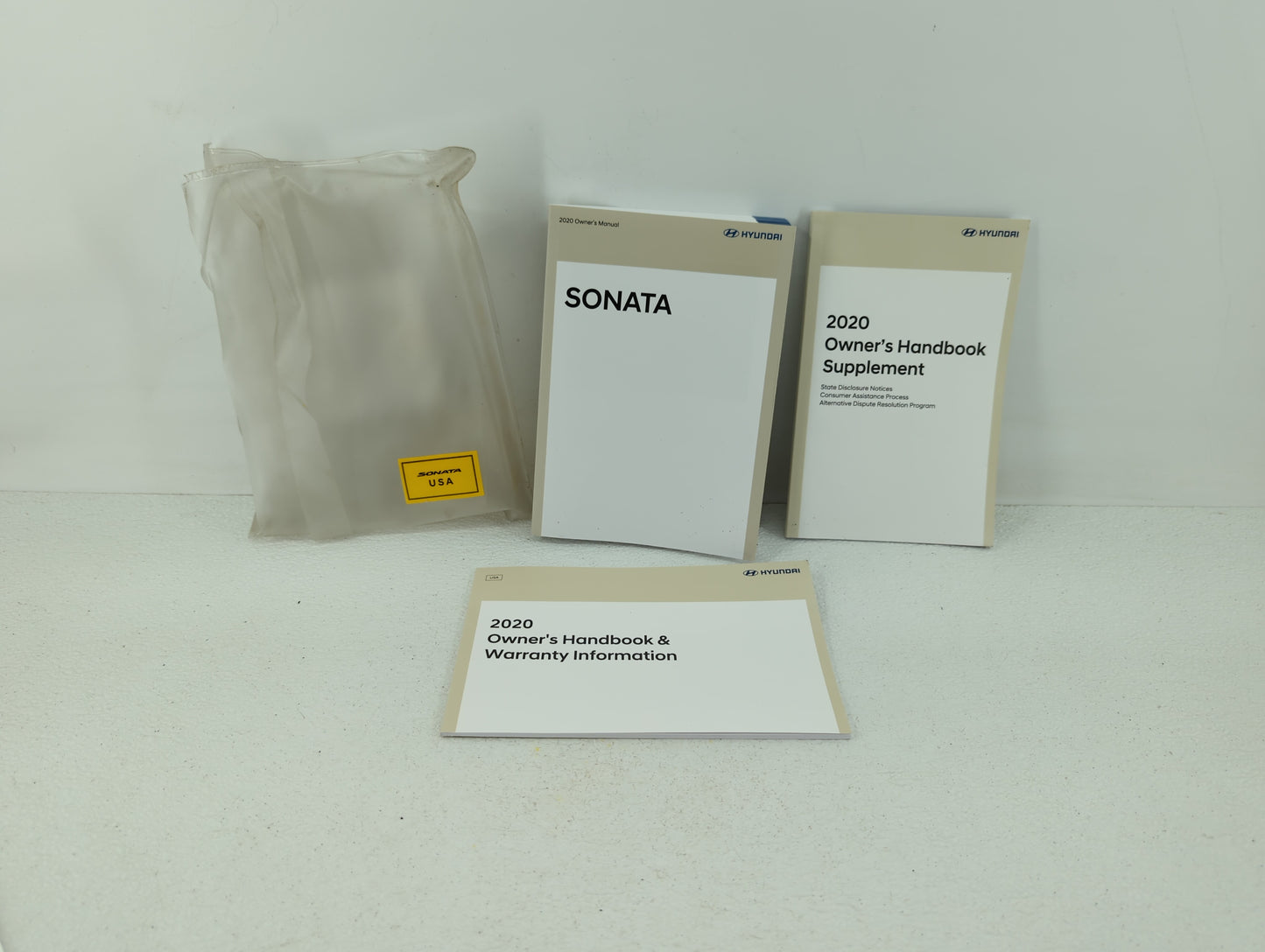 2020 Hyundai Sonata Owners Manual Book Guide OEM Used Auto Parts - Oemusedautoparts1.com