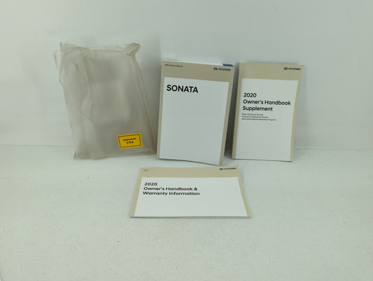 2020 Hyundai Sonata Owners Manual Book Guide OEM Used Auto Parts