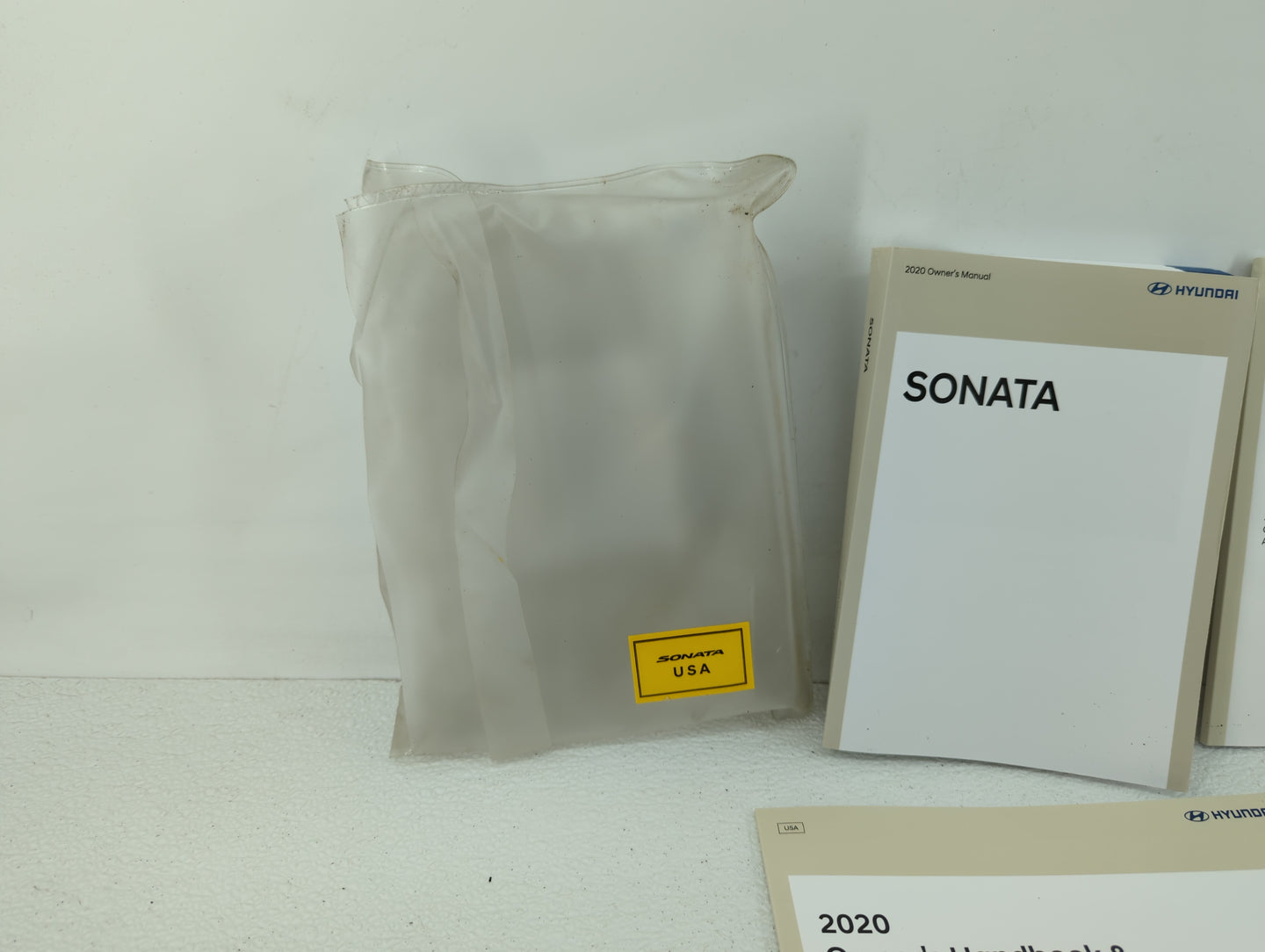 2020 Hyundai Sonata Owners Manual Book Guide OEM Used Auto Parts - Oemusedautoparts1.com