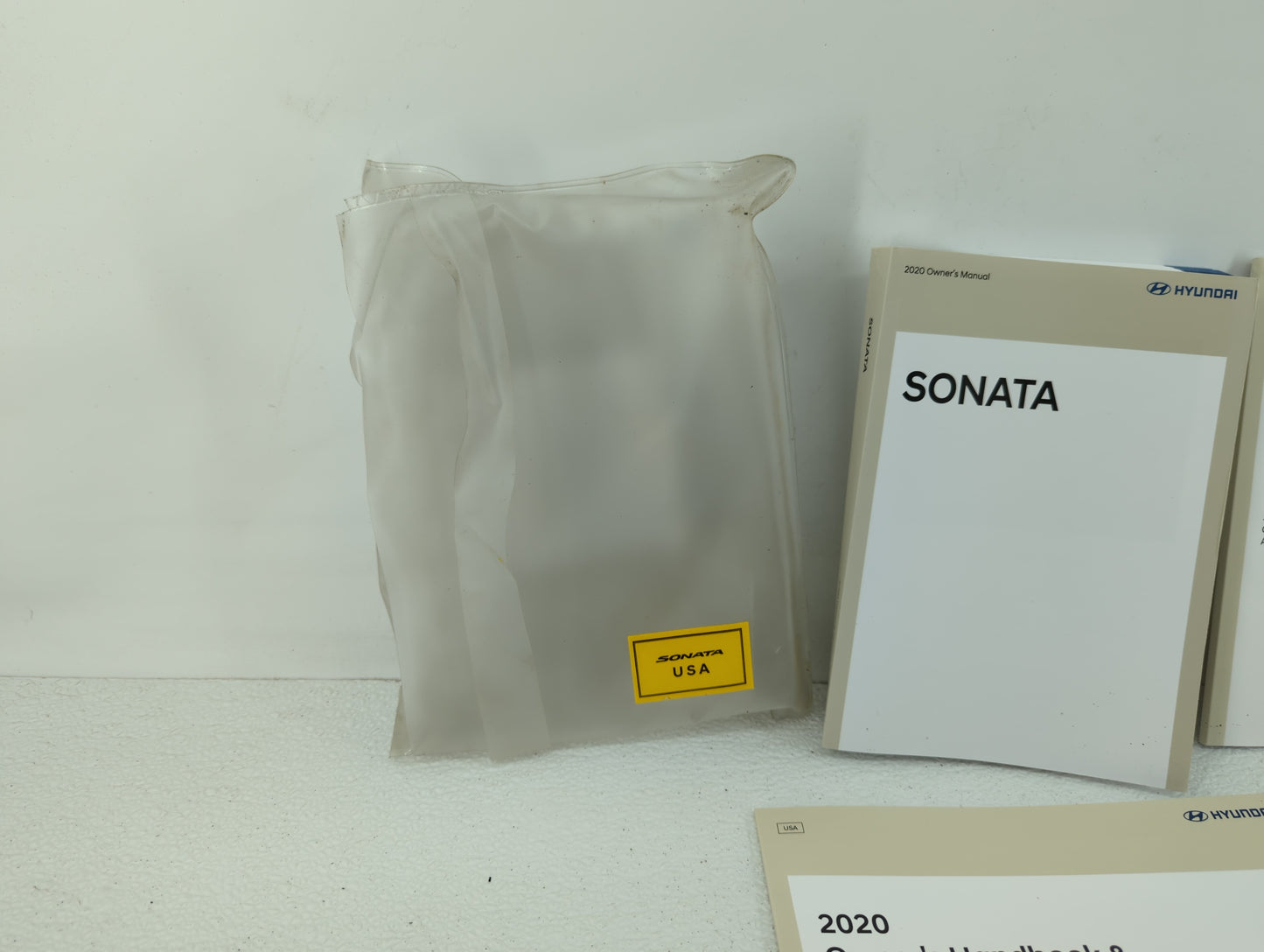 2020 Hyundai Sonata Owners Manual Book Guide OEM Used Auto Parts - Oemusedautoparts1.com