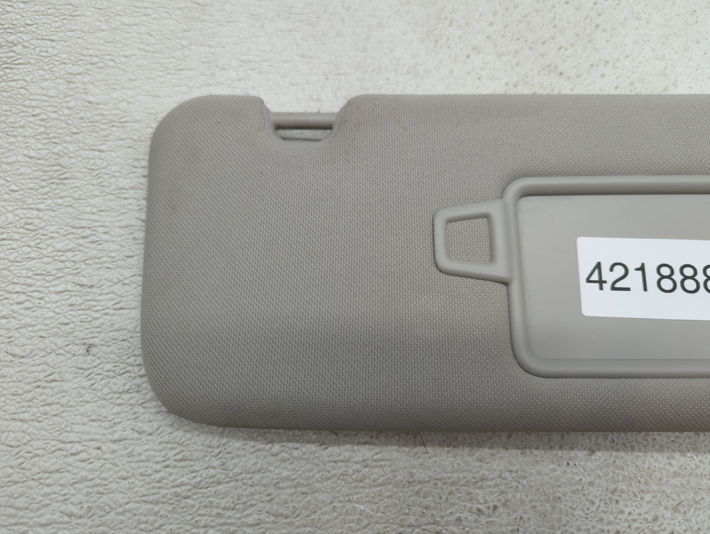 2020-2023 Hyundai Sonata Sun Visor Shade Replacement Passenger Right Mirror Fits Fits 2020 2021 2022 2023 OEM Used Auto Part