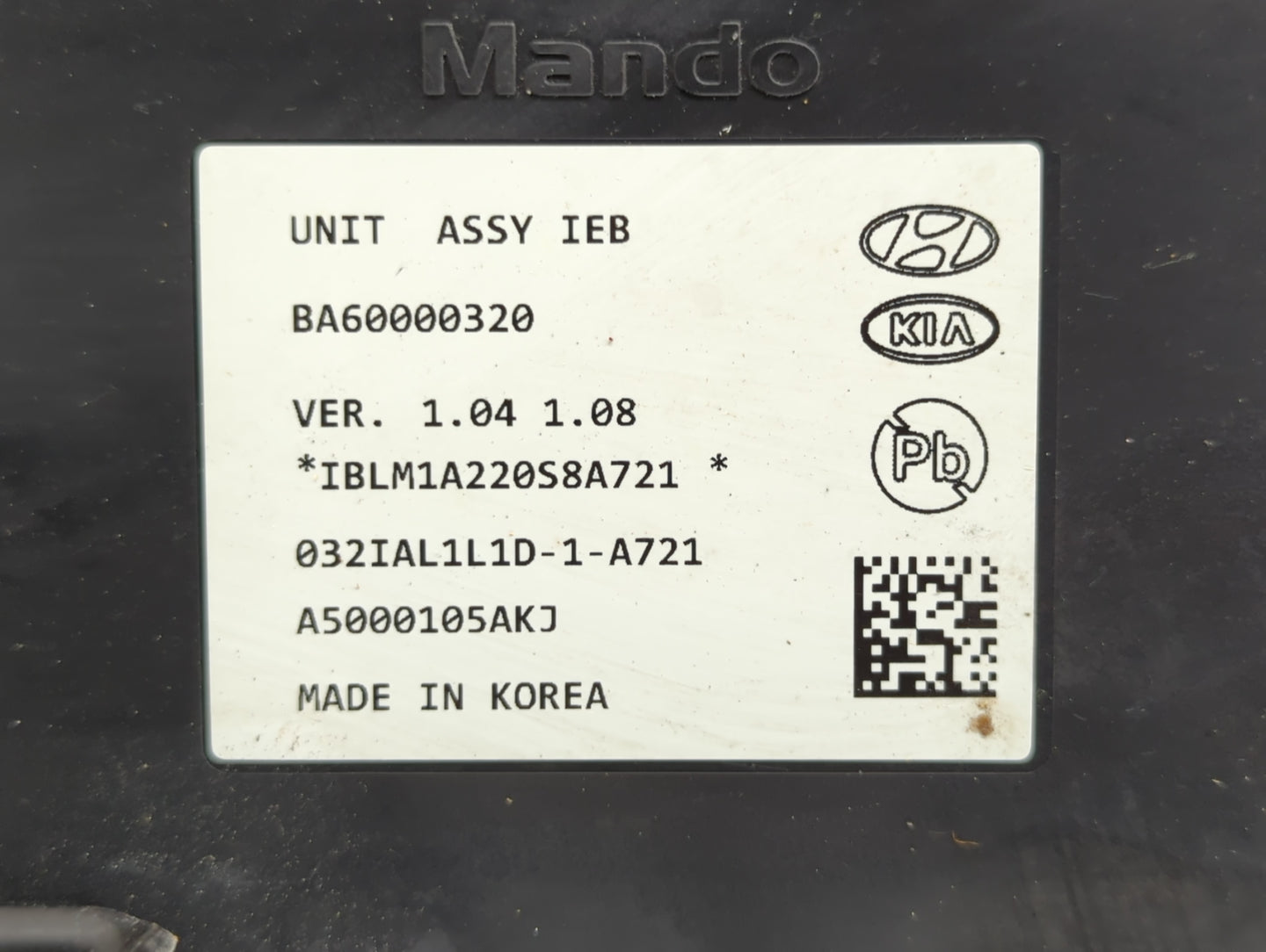 2020-2023 Hyundai Sonata Brake Master Cylinder - Oemusedautoparts1.com