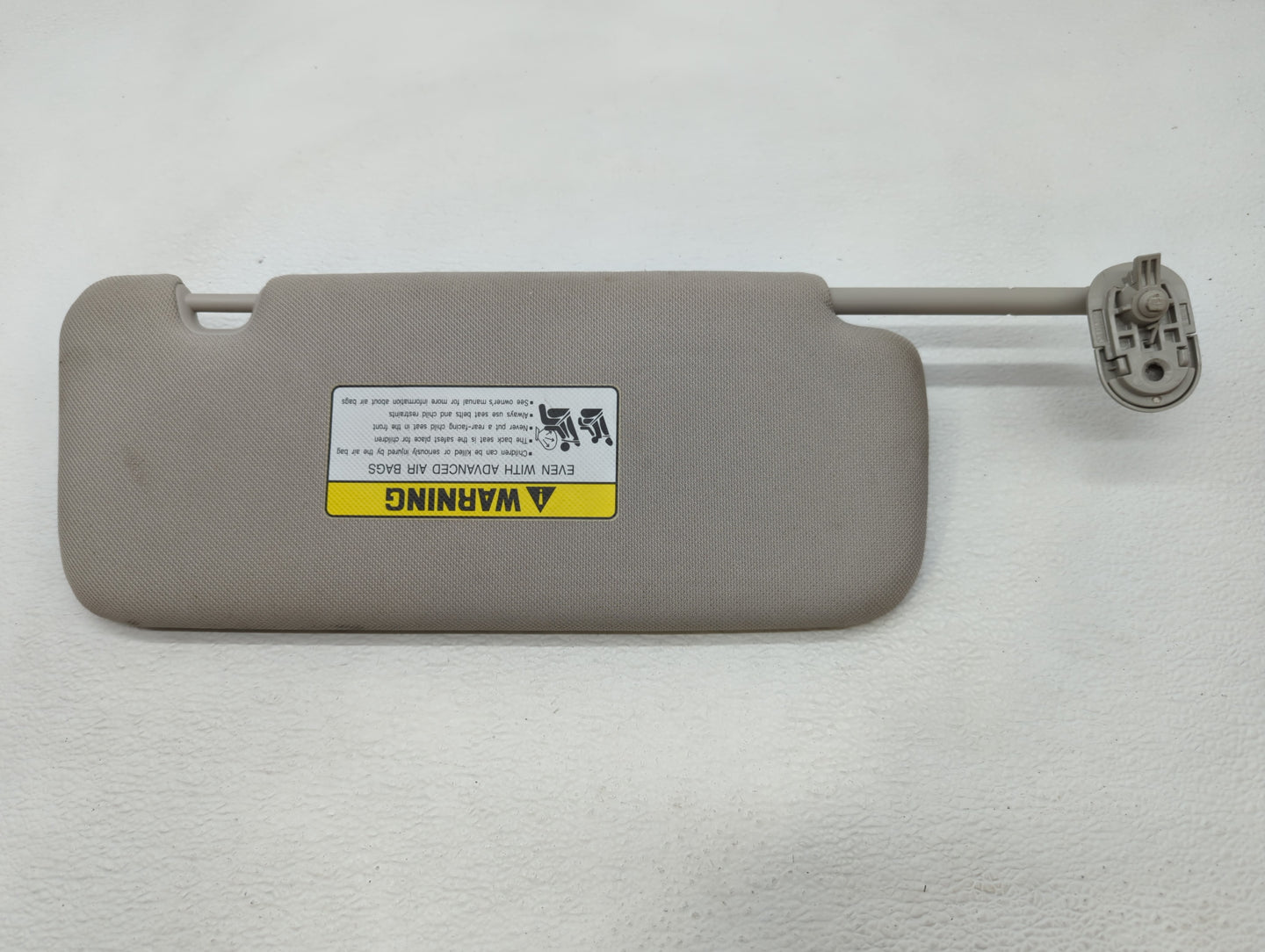 2020-2023 Hyundai Sonata Sun Visor Shade Replacement Passenger Right Mirror Fits Fits 2020 2021 2022 2023 OEM Used Auto Part