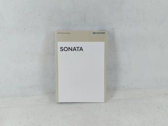 compare product 2020 Hyundai Sonata Owners Manual Book Guide P/N:LDWO-EU9DB OEM Used Auto Parts