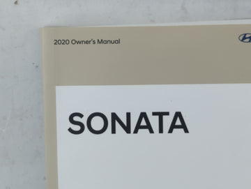 2020 Hyundai Sonata Owners Manual Book Guide OEM Used Auto Parts