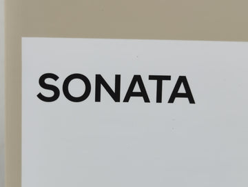 2020 Hyundai Sonata Owners Manual Book Guide P/N:LDWO-EUO1C OEM Used Auto Parts