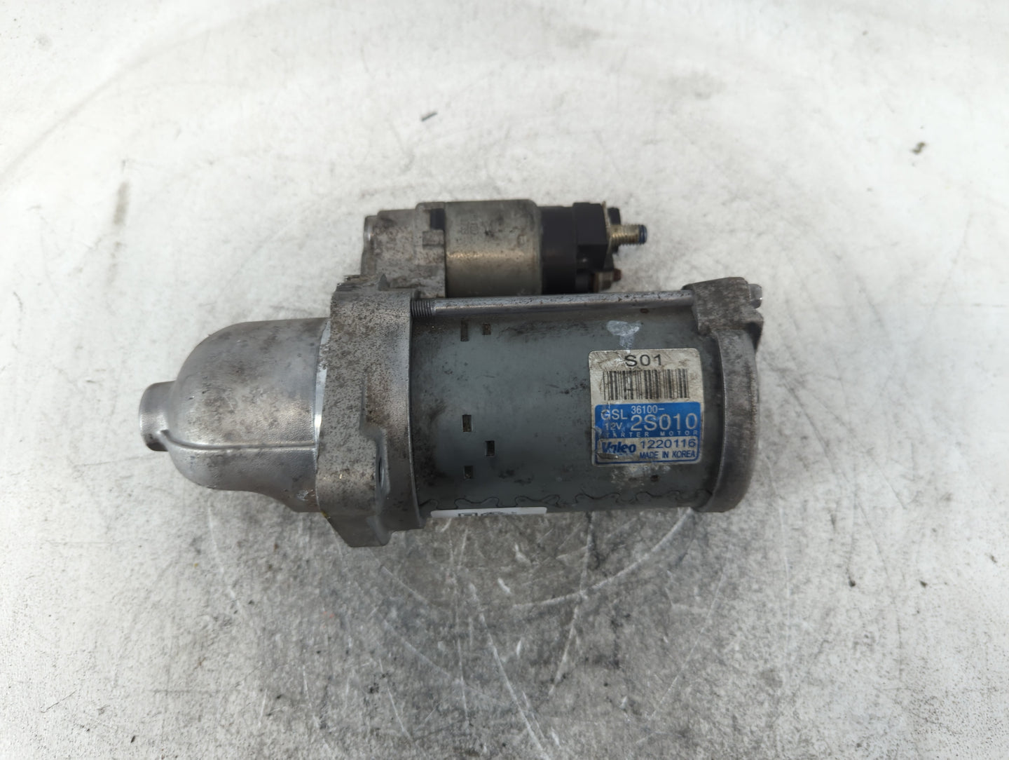 2020-2023 Hyundai Sonata Car Starter Motor Solenoid OEM P/N:1220116 36100-2S010 Fits Fits 2020 2021 2022 2023 OEM Used Auto 