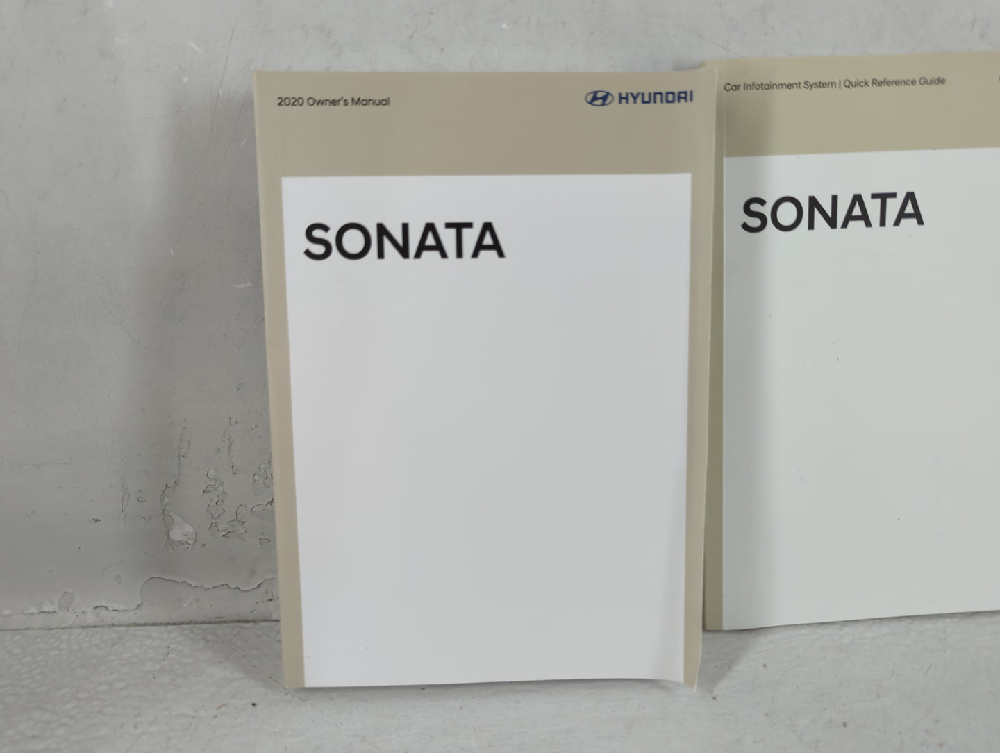 2020 Hyundai Sonata Owners Manual Book Guide OEM Used Auto Parts - Oemusedautoparts1.com