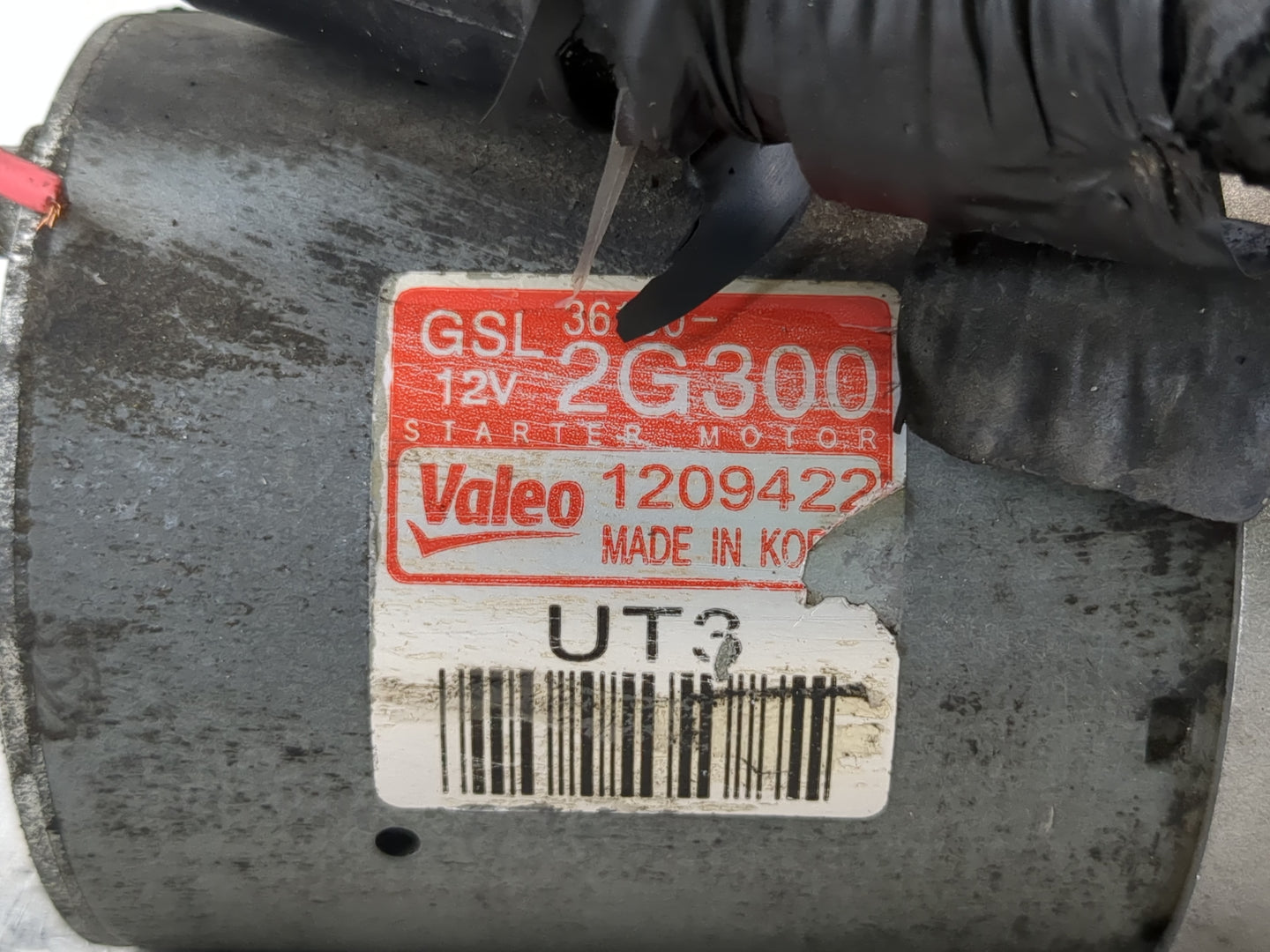 2018-2021 Hyundai Tucson Car Starter Motor Solenoid OEM P/N:1209422 Fits Fits 2016 2017 2018 2019 2020 2021 OEM Used Auto Pa