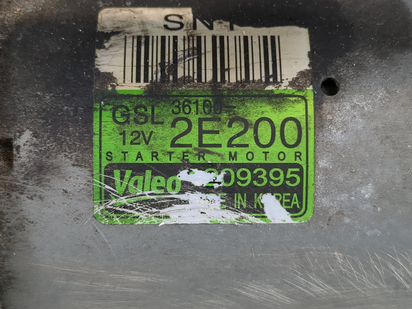 2016-2021 Hyundai Tucson Car Starter Motor Solenoid OEM P/N:36100-2E200 Fits Fits 2013 2014 2016 2017 2018 2019 2020 2021 20