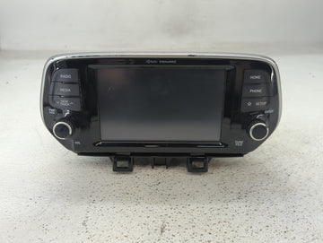 2019-2021 Hyundai Tucson Radio AM FM Cd Player Receiver Replacement P/N:96160D3920ZL5 Fits Fits 2019 2020 2021 OEM Used Auto