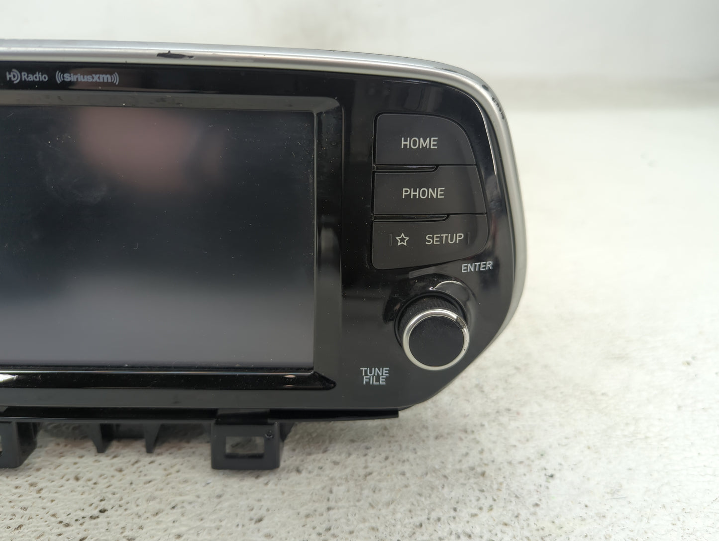 2019-2021 Hyundai Tucson Radio AM FM Cd Player Receiver Replacement P/N:96160D3920ZL5 Fits Fits 2019 2020 2021 OEM Used Auto