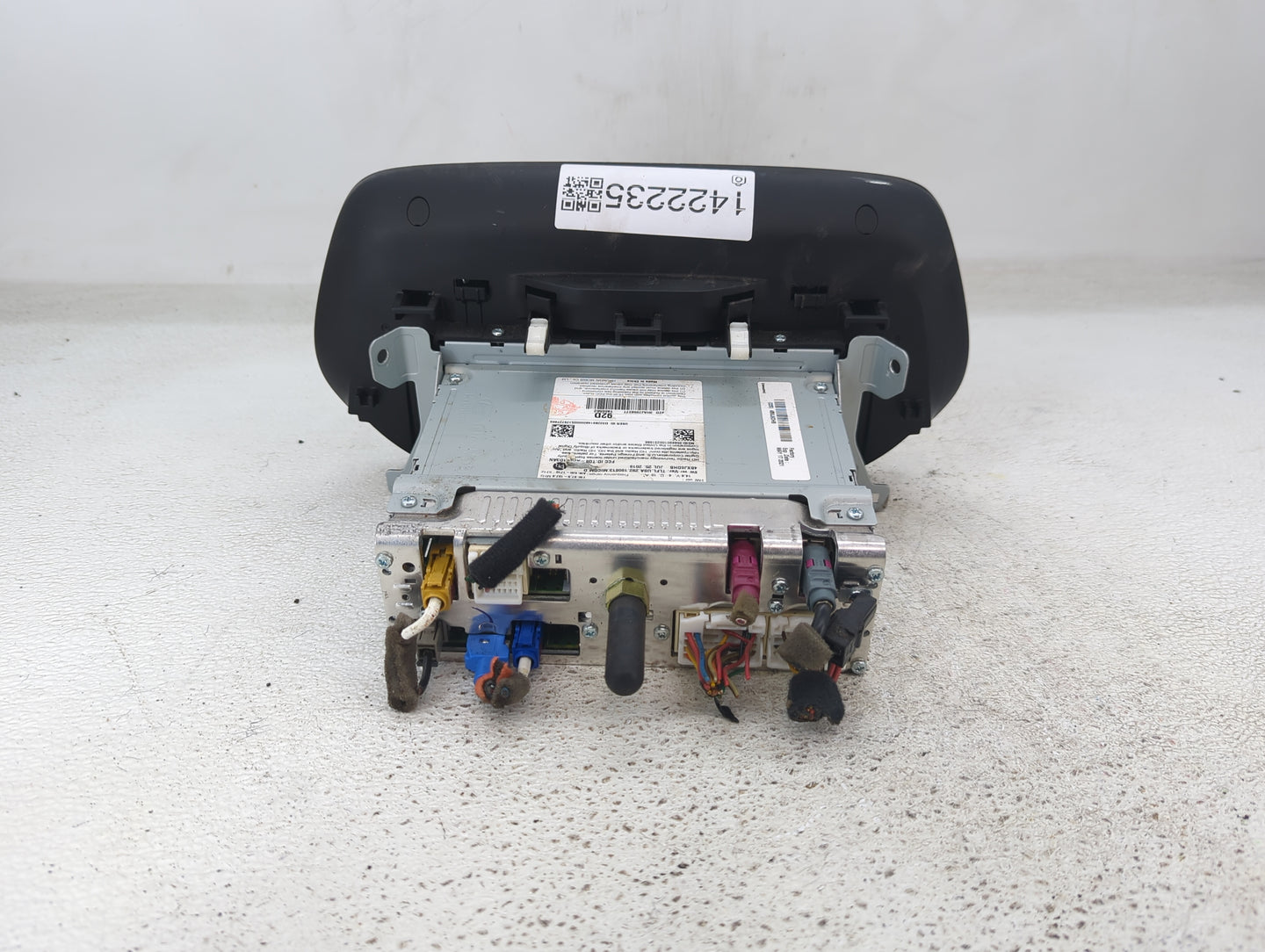 2019-2021 Hyundai Tucson Radio AM FM Cd Player Receiver Replacement P/N:96160D3920ZL5 Fits Fits 2019 2020 2021 OEM Used Auto