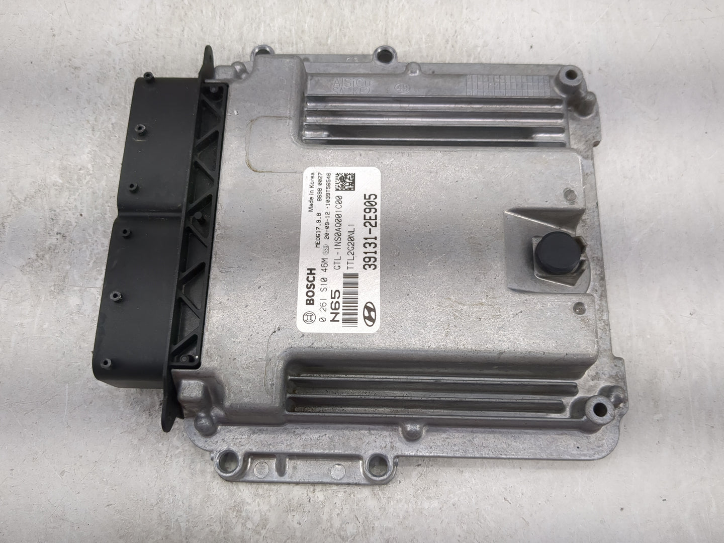 2019-2021 Hyundai Tucson PCM Engine Control Computer ECU ECM PCU OEM P/N:0 261 S10 46M 39131-2E905 Fits Fits 2019 2020 2021 