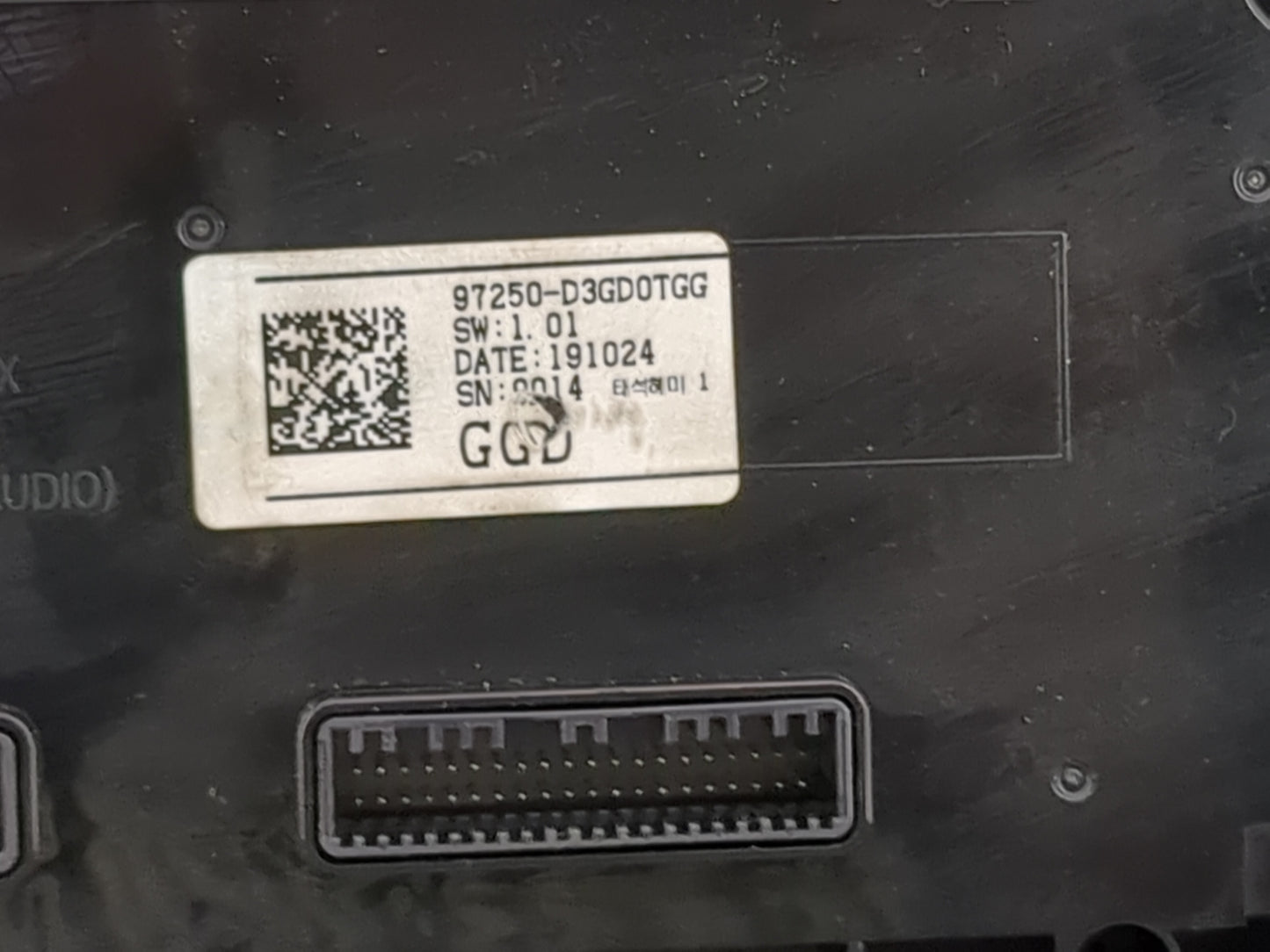 2019-2022 Hyundai Tucson Climate Control Module Temperature AC/Heater Replacement P/N:97250-D3GD0TGG Fits Fits 2019 2020 202