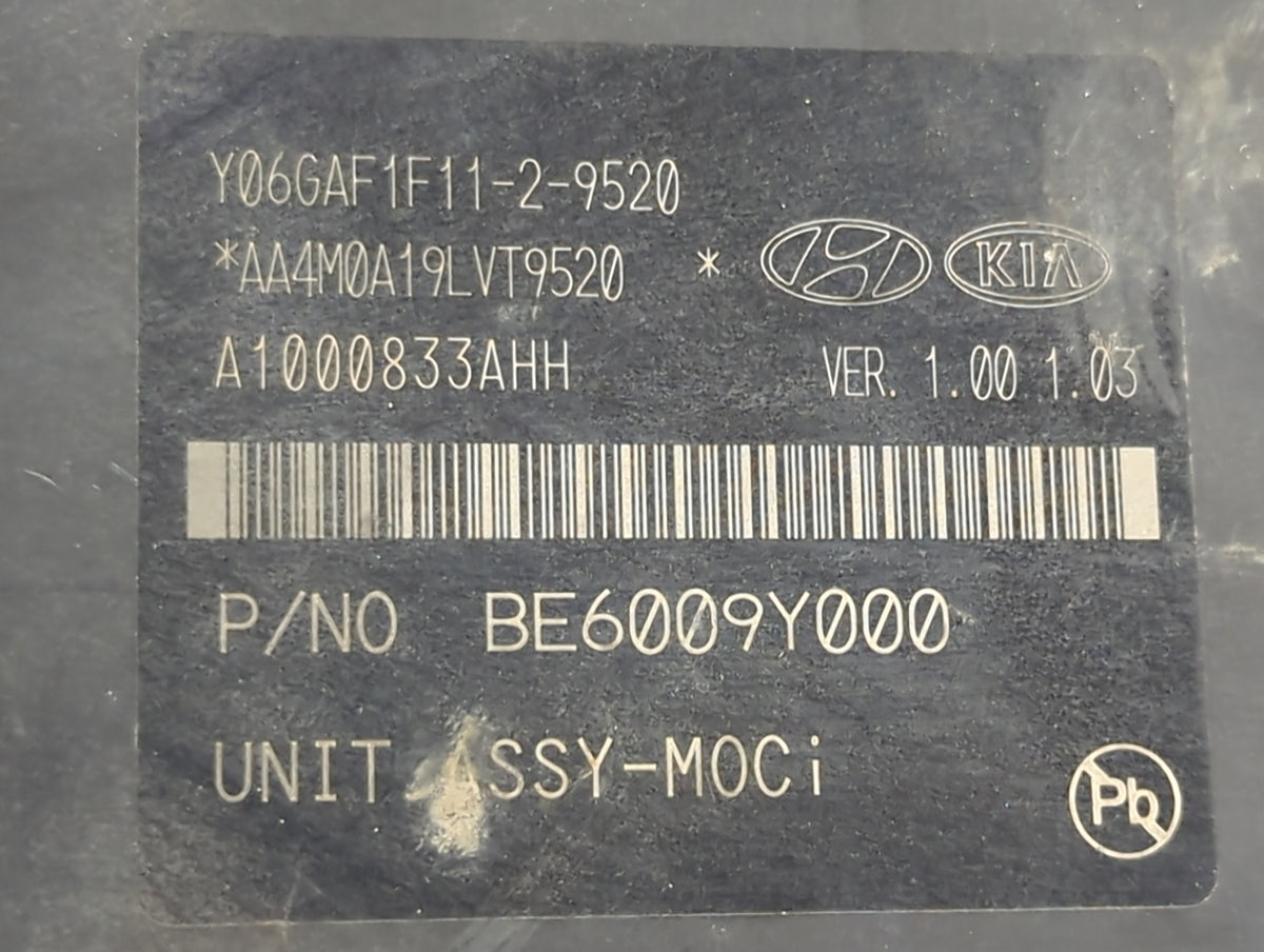 2019-2021 Hyundai Tucson Anti-Lock Brake ABS Pump Module Actuator OEM P/N:58920-D3530 BE6009Y000 Fits Fits 2019 2020 2021 OE
