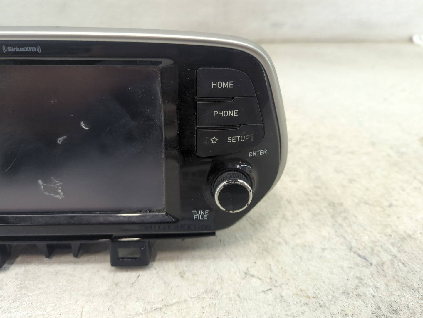 2019-2021 Hyundai Tucson Radio AM FM Cd Player Receiver Replacement P/N:96160D3920ZL5 ADB41D3AN Fits Fits 2019 2020 2021 OEM