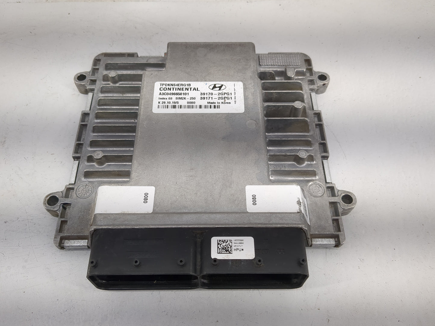 2019-2021 Hyundai Tucson PCM Engine Control Computer ECU ECM PCU OEM P/N:39170-2GPG1 39171-2GPG1 Fits Fits 2019 2020 2021 OE