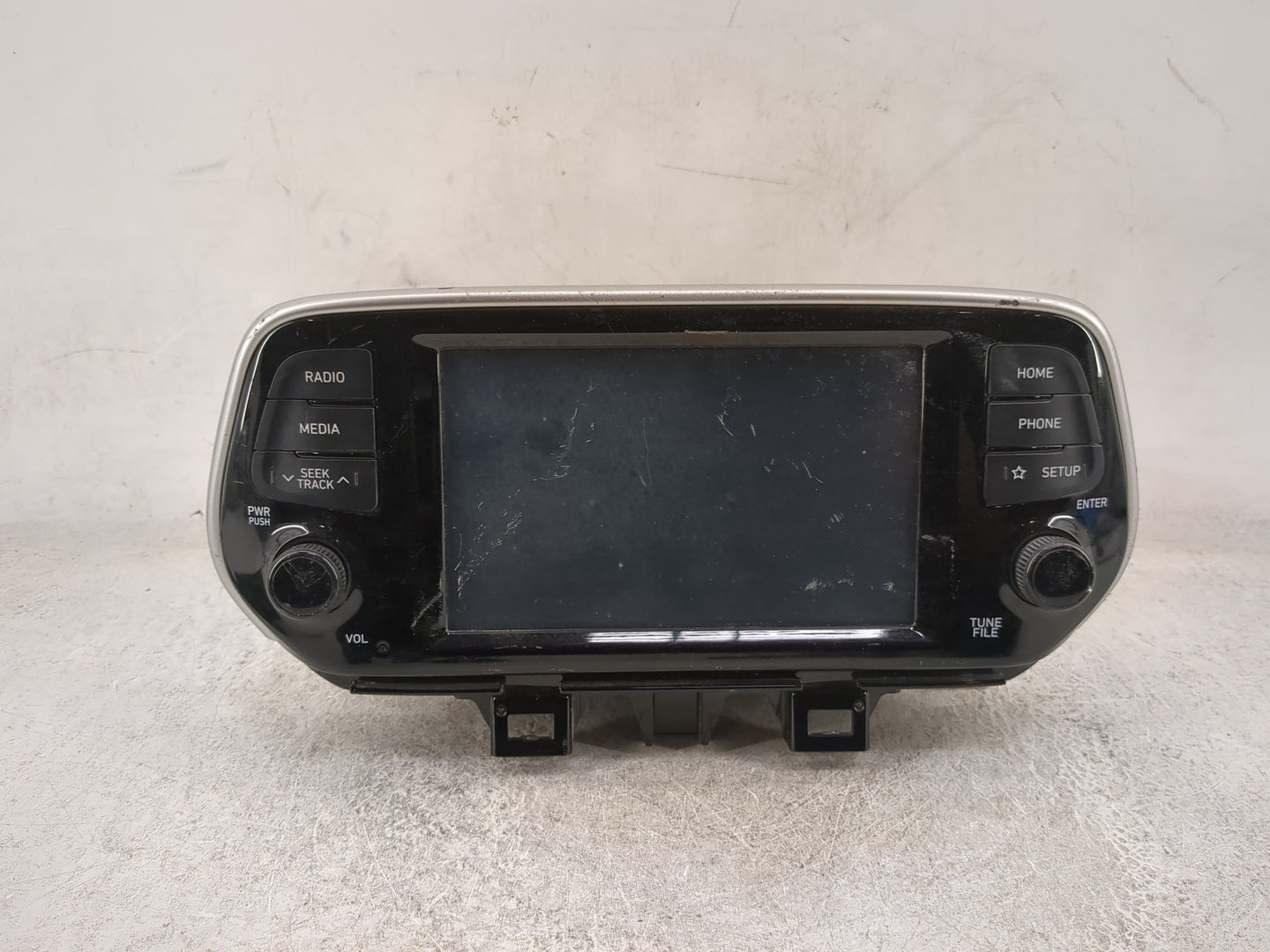 2019-2021 Hyundai Tucson Radio AM FM Cd Player Receiver Replacement P/N:96160D3810ZL5 ADB10D3AN Fits Fits 2019 2020 2021 OEM