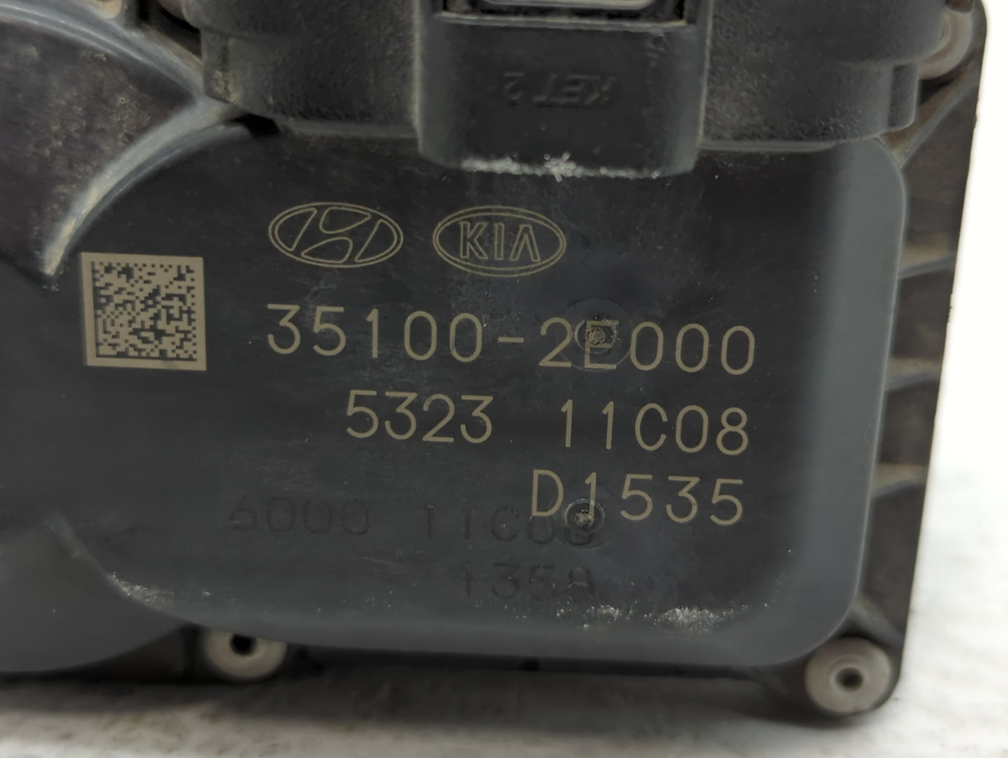 2014-2021 Hyundai Tucson Throttle Body P/N:35100-2E000 Fits Fits 2011 2012 2013 2014 2015 2016 2017 2018 2019 2020 2021 OEM 