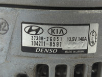 2018-2021 Hyundai Tucson Alternator Replacement Generator Charging Assembly Engine OEM P/N:104211-8591 37300-2G051 Fits OEM 