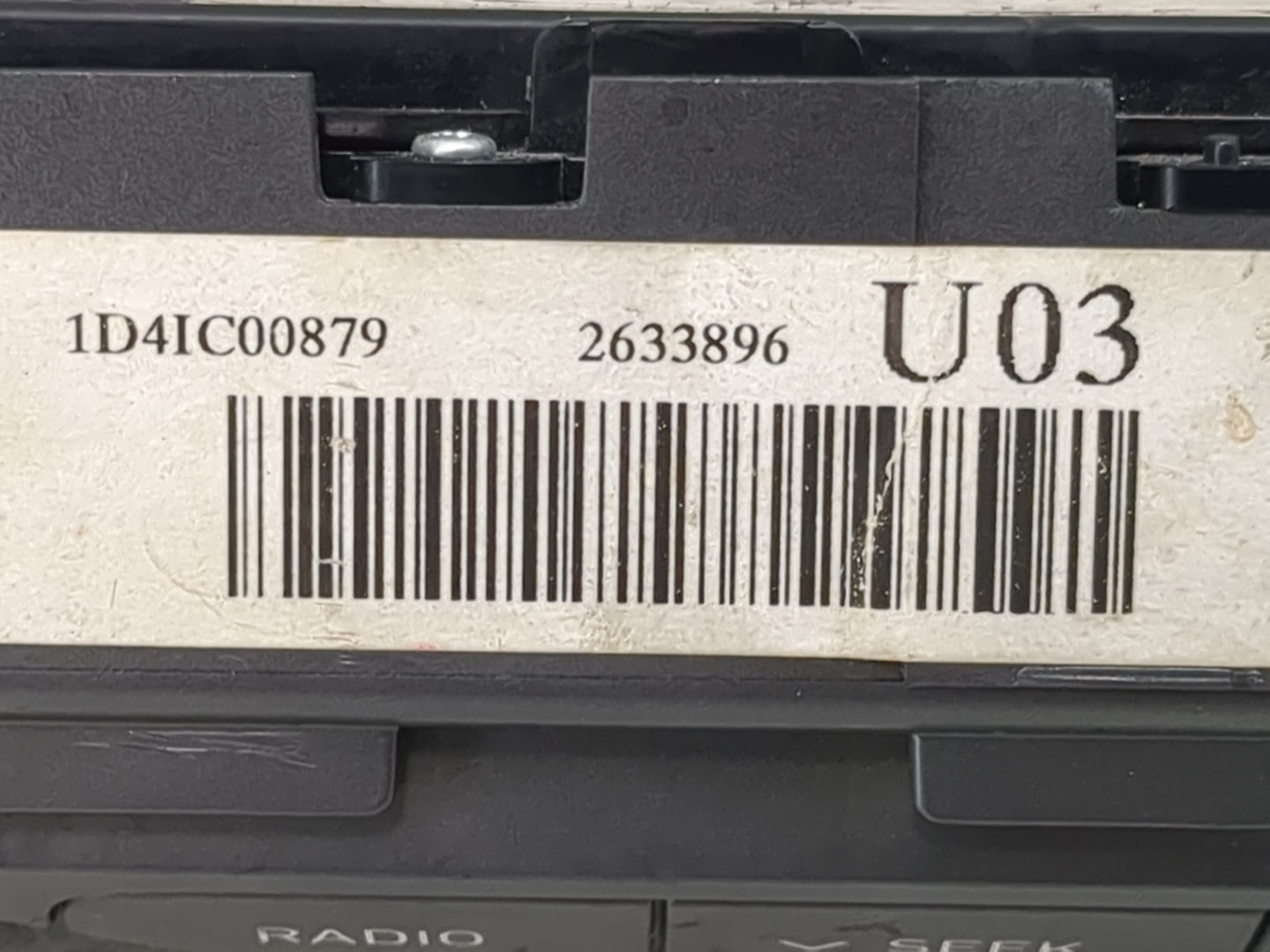 2019-2020 Hyundai Veloster Radio Control Panel 1467289 - Oemusedautoparts1.com