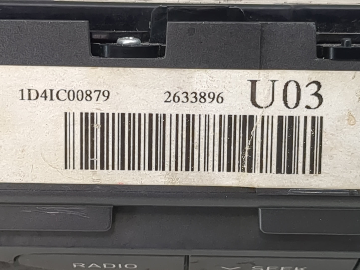 2019-2020 Hyundai Veloster Radio Control Panel 1467289 - Oemusedautoparts1.com