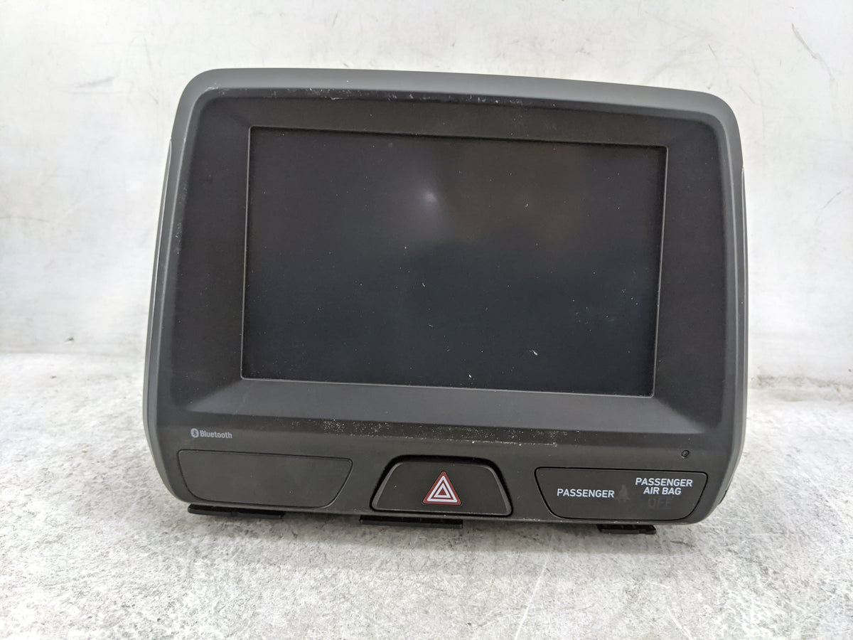2020 Hyundai Veloster Information Radio Display Screen - Oemusedautoparts1.com