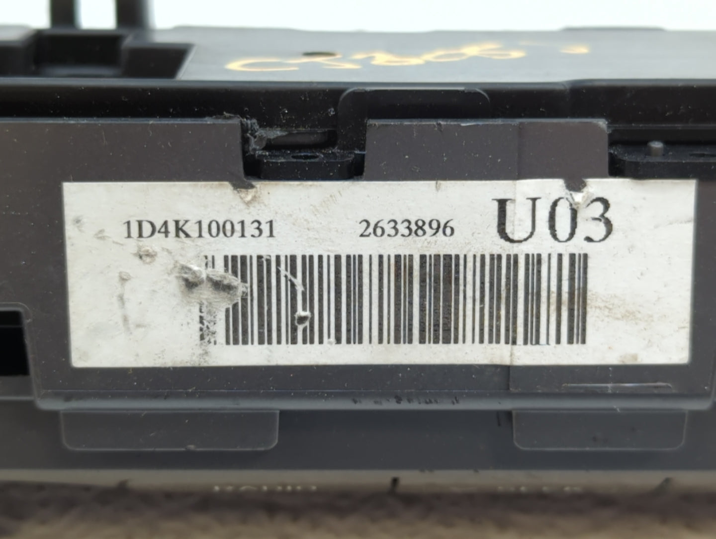 2019-2020 Hyundai Veloster Climate Control Module Temperature AC/Heater Replacement P/N:2633896 Fits Fits 2019 2020 OEM Used