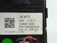 2019-2020 Hyundai Veloster Climate Control Module Temperature AC/Heater Replacement P/N:97250-J3XXX 2633896 Fits Fits 2019 2