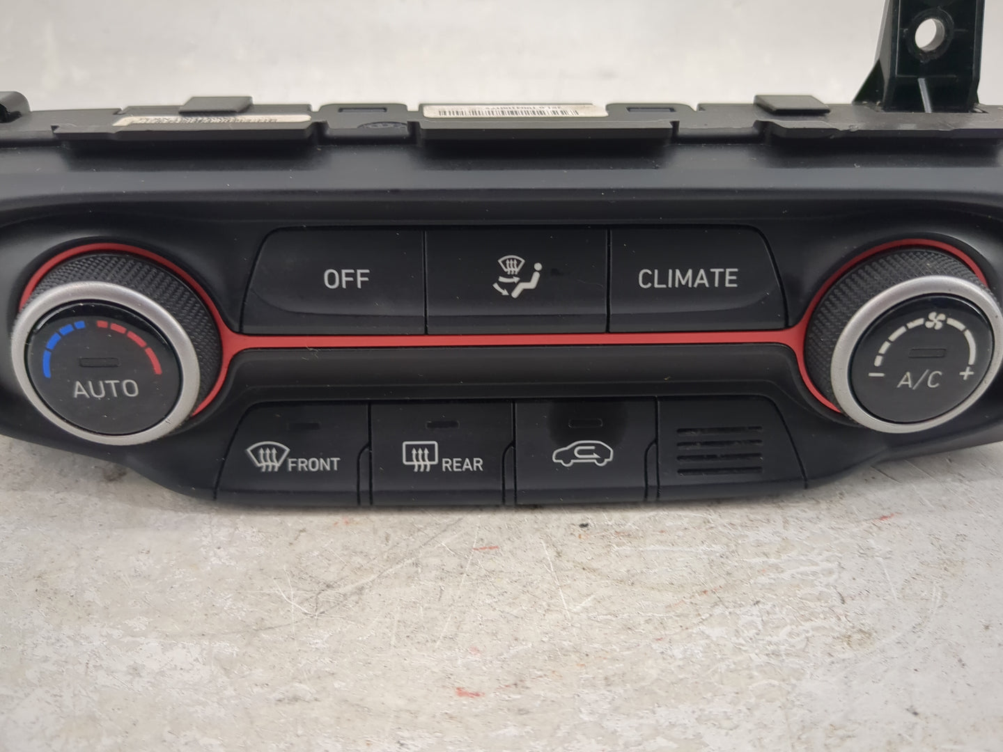 2019-2020 Hyundai Veloster Climate Control Module Temperature AC/Heater Replacement P/N:C20037-1180 Fits Fits 2019 2020 OEM 