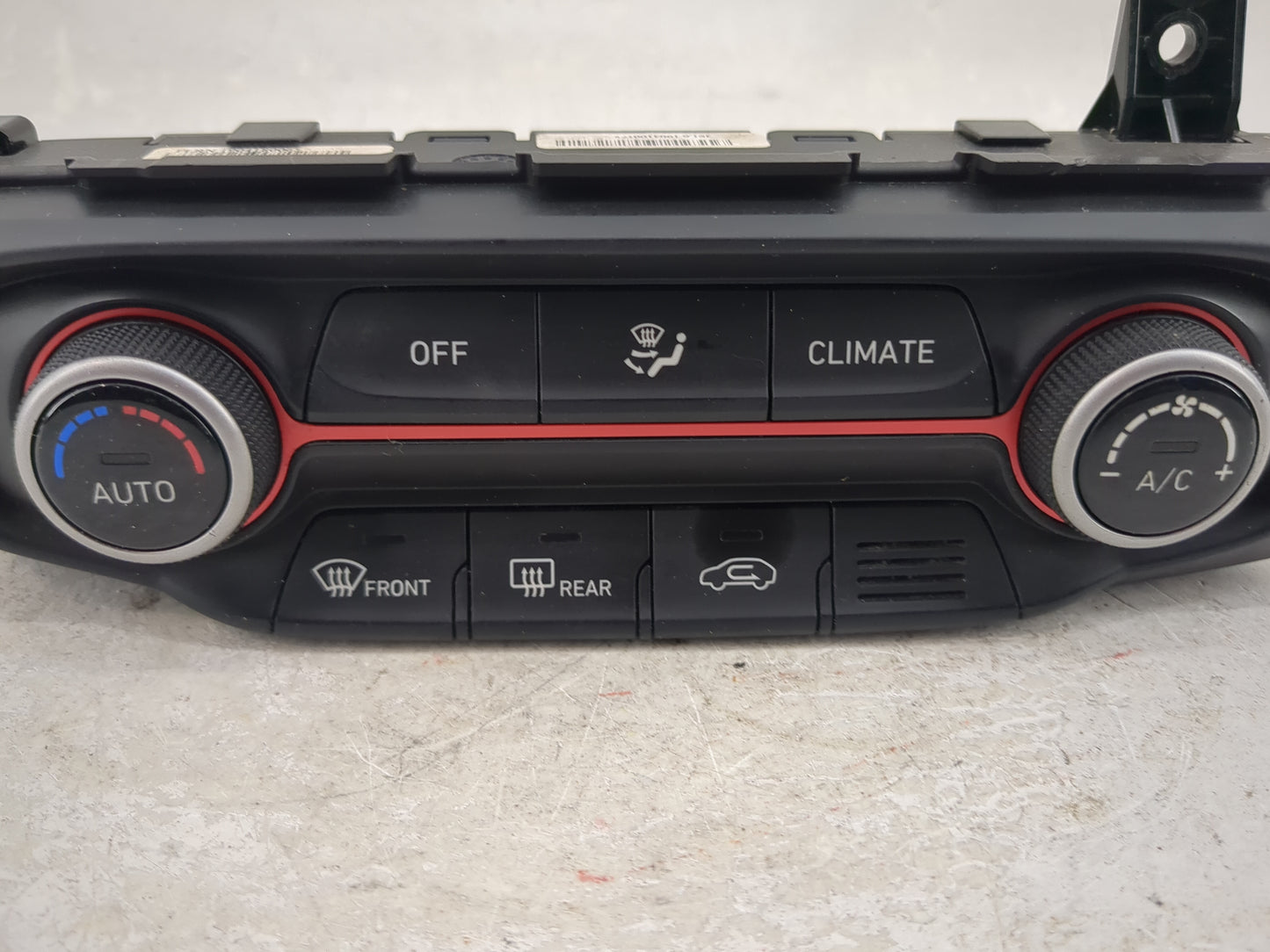 2019-2020 Hyundai Veloster Climate Control Module Temperature AC/Heater Replacement P/N:C20037-1180 Fits Fits 2019 2020 OEM 