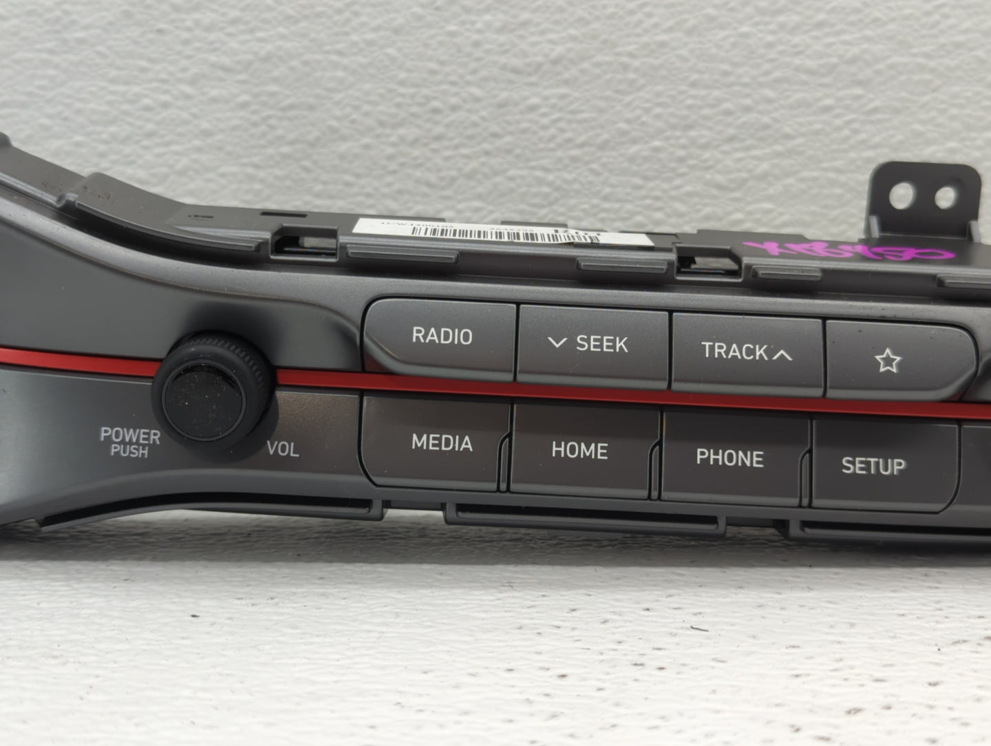 2019-2020 Hyundai Veloster Radio AM FM Cd Player Receiver Replacement P/N:2635295 Fits Fits 2019 2020 OEM Used Auto Parts - 
