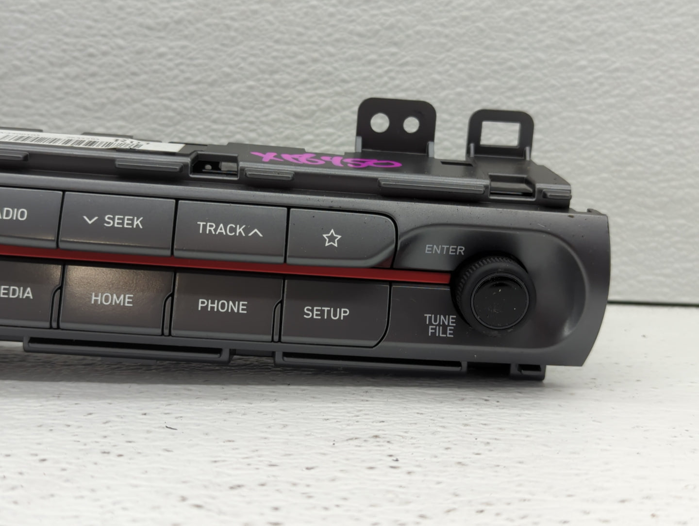 2019-2020 Hyundai Veloster Radio AM FM Cd Player Receiver Replacement P/N:2635295 Fits Fits 2019 2020 OEM Used Auto Parts - 