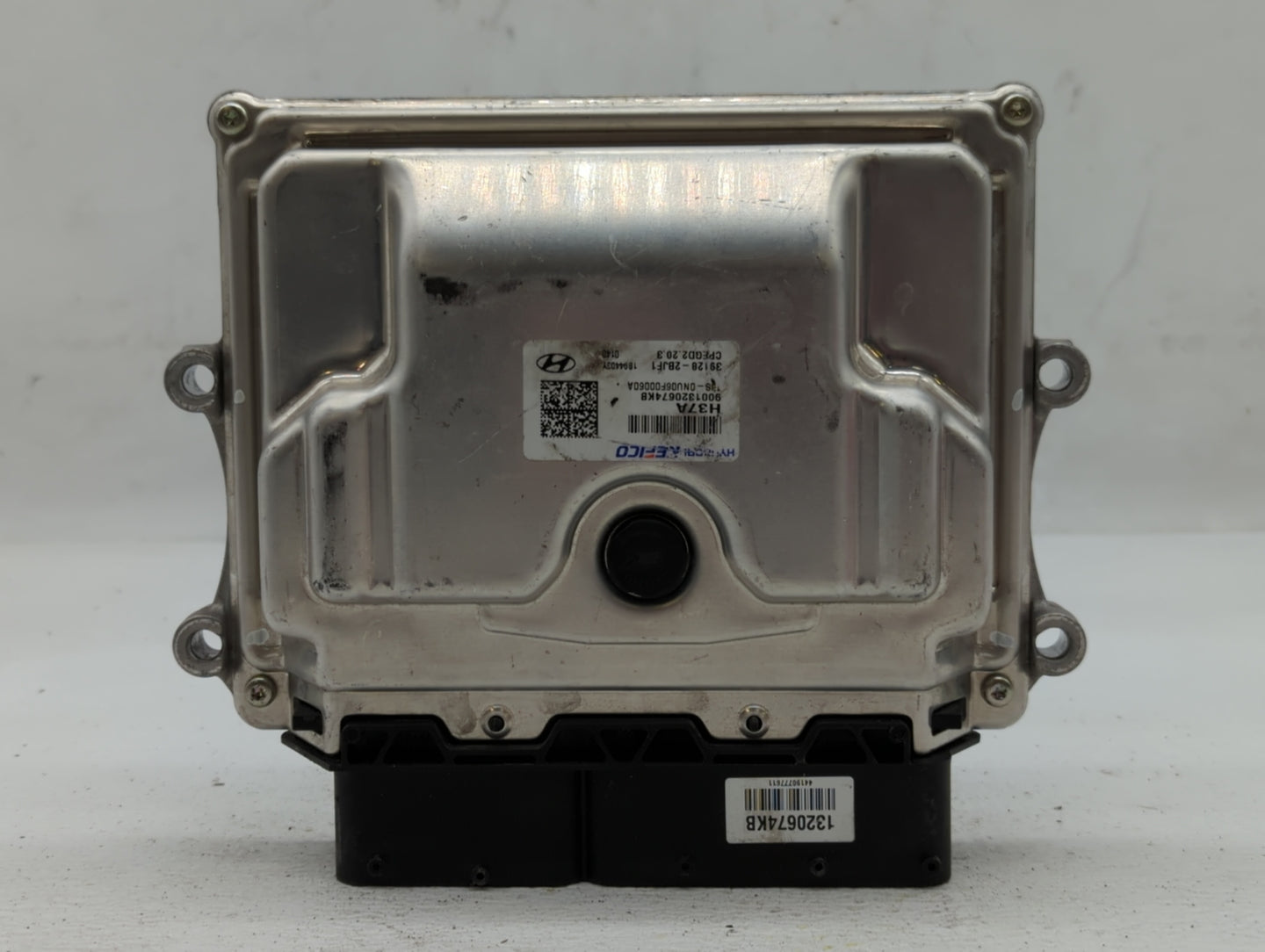 2019-2020 Hyundai Veloster PCM Engine Control Computer ECU ECM PCU OEM P/N:39128-2BJF1 1320674KB Fits Fits 2019 2020 OEM Use