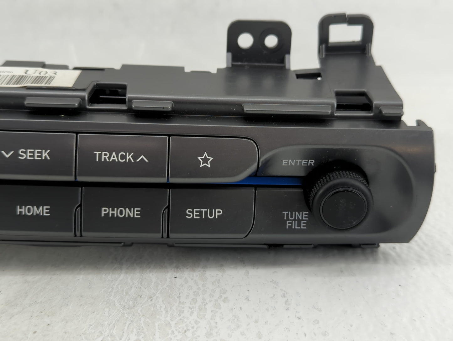 2019-2020 Hyundai Veloster Radio AM FM Cd Player Receiver Replacement P/N:1D4JA00020 2633896 Fits Fits 2019 2020 OEM Used Au