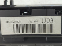 2019-2020 Hyundai Veloster Radio AM FM Cd Player Receiver Replacement P/N:1D4JA00020 2633896 Fits Fits 2019 2020 OEM Used Au